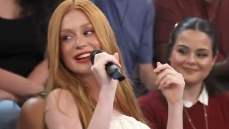 Atitude de Marina Ruy Barbosa no "Altas Horas" gera boatos na web