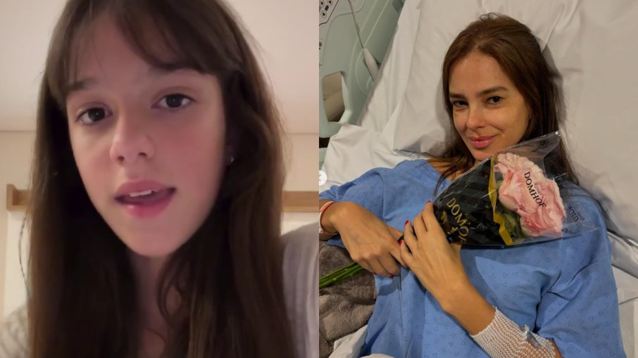 Filha de Rodrigo Faro revela reação da mãe ao descobrir tumor: 'Ela é muito forte'