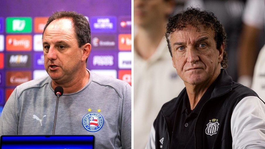 Rogério Ceni e Cuca estão pressionados, precisando da vitória no Brasileirão 