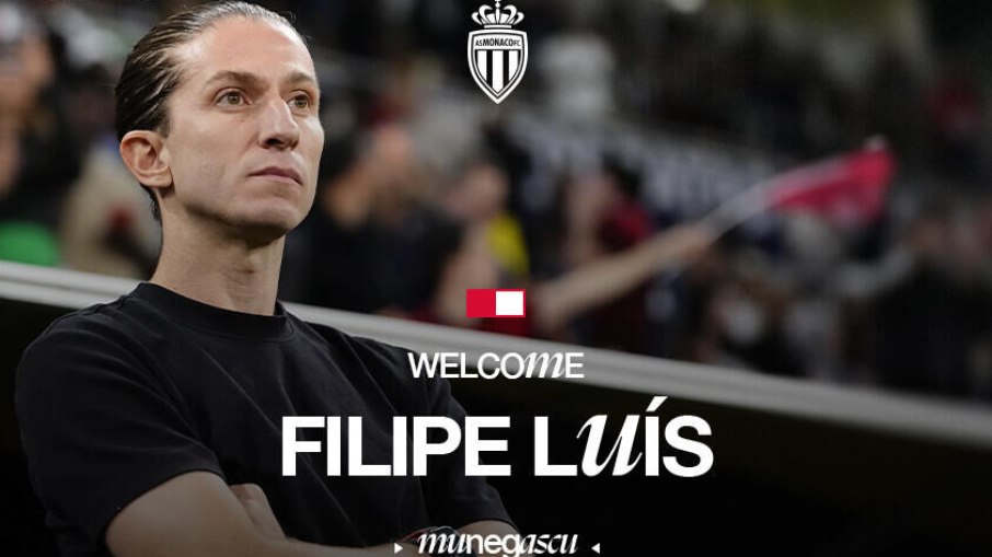 Filipe Luís é anunciado oficialmente pelo Mônaco Filipe Luís é anunciado oficialmente pelo Mônaco