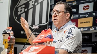 Presidente do Santos revela folha salarial do clube