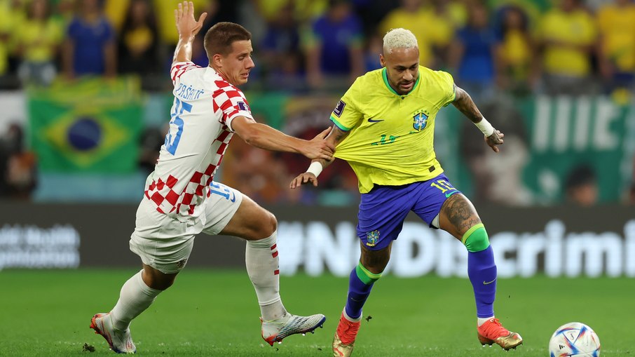 É Dia de Jogo Brasil vs Croácia Futebol Copa do Mundo Social Media