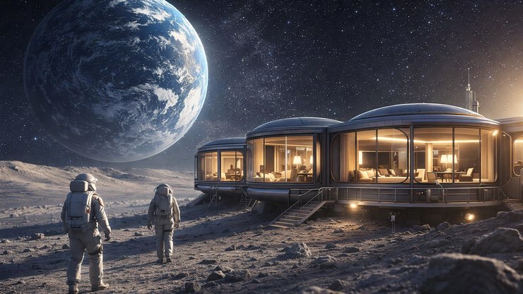 Vem aí um hotel na Lua: O turismo espacial entra em uma nova fase