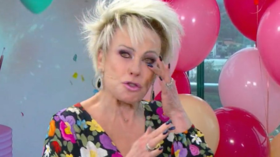 Ana Maria Braga se emociona nos 24 anos de 