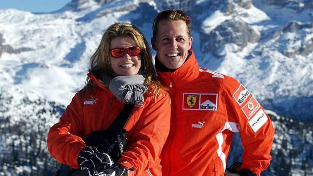 Corinna passou a tomar conta dos bens da família após o acidente de Schumacher