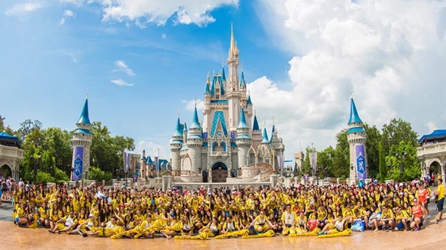 Formandos em visita a Disney (Orlando - EUA) pela Forma Turismo