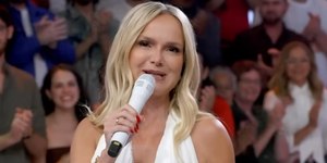 Eliana se emociona em estreia na Globo