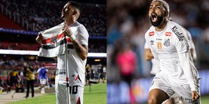 Santos e São Paulo fazem clássico decisivo pelo Paulistão