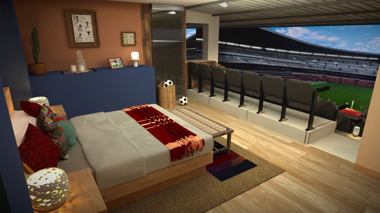 Conheça o Airbnb do estádio de abertura da Copa do Mundo 2026