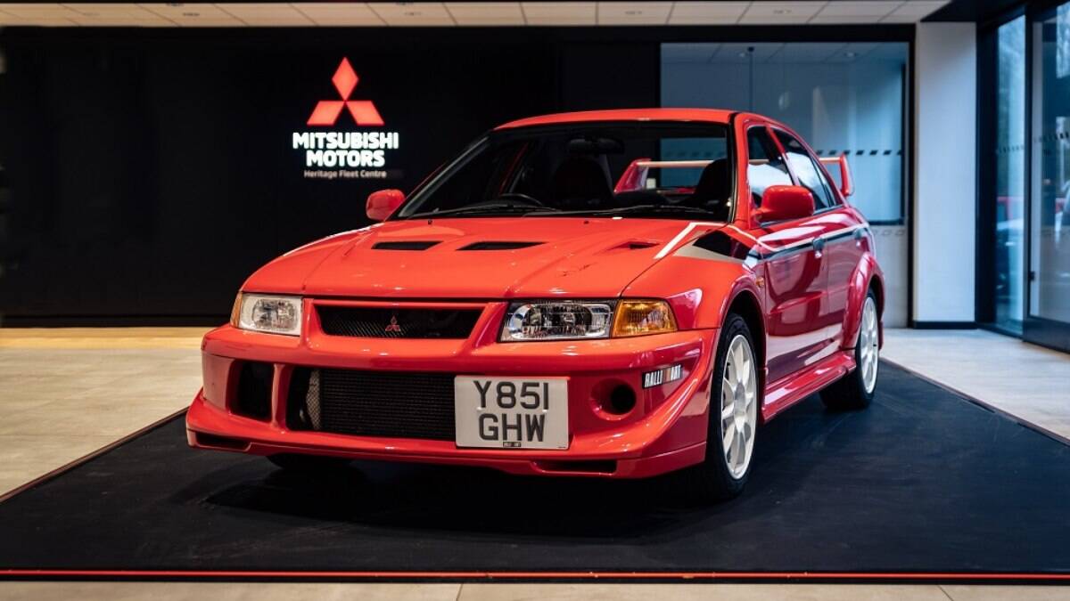 Lancer Evolution VI Tommi Mäkinen é leiloado no Reino Unido por R