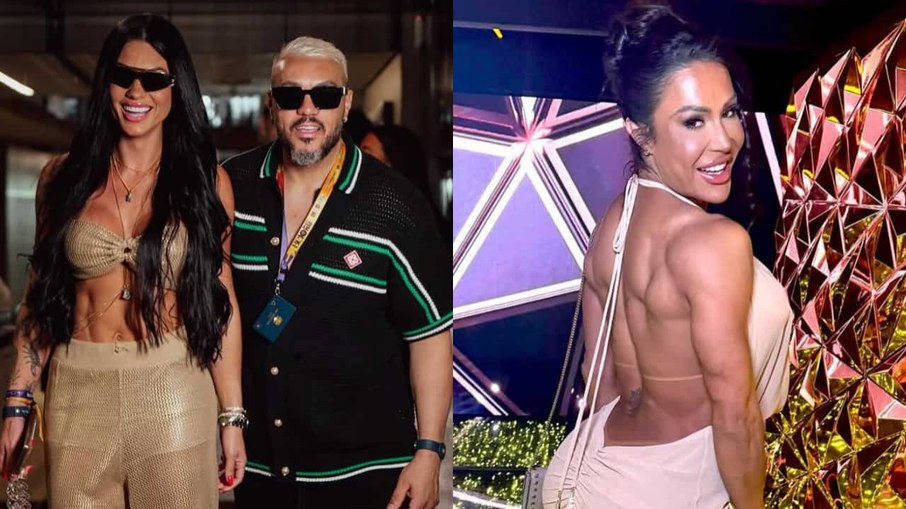 Atual de Belo exibe jantar romântico após fala de Gracyanne no SBT Atual de Belo exibe jantar romântico após fala de Gracyanne no SBT