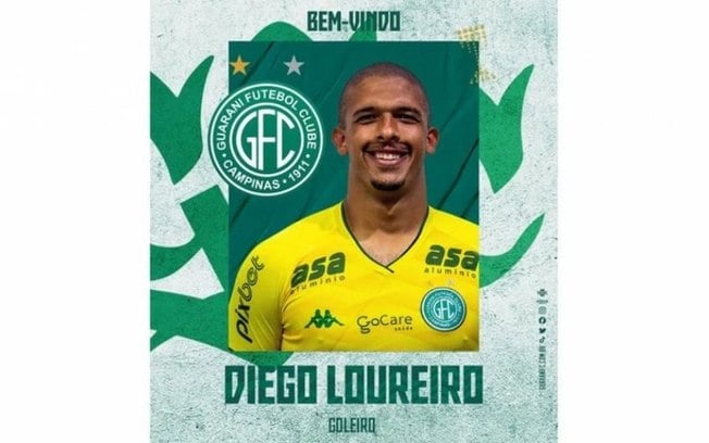 Diego Loureiro deixa o Botafogo e é anunciado como novo reforço do Guarani por empréstimo