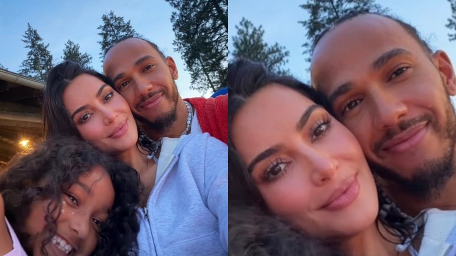Kim Kardashian e Lewis Hamilton