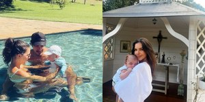 Mariana Rios passa Páscoa em refúgio  luxoso com marido e filho