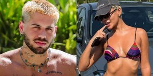Zé Felipe curte foto de biquíni de Bella Campos: "De olho"