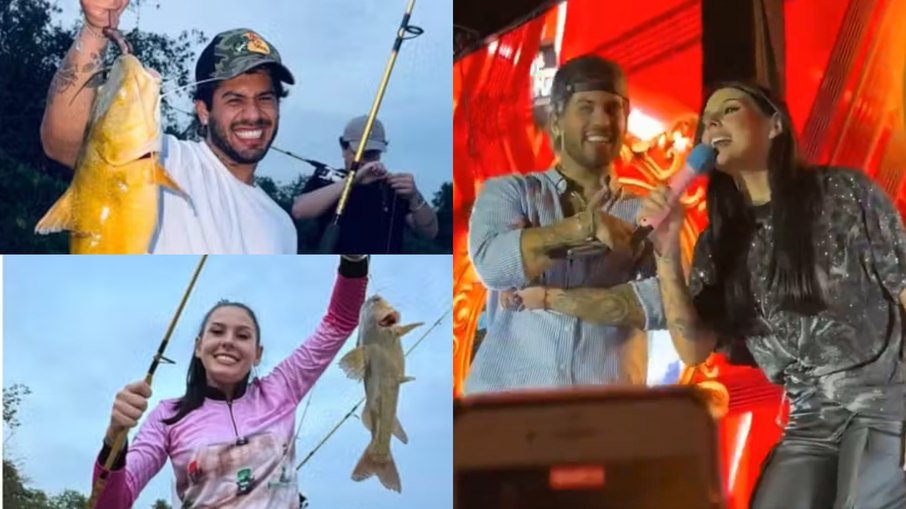  Zé Felipe e Ana Castela se encontram
