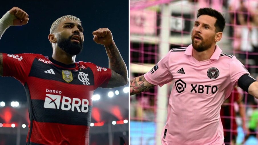 Gabigol e Messi não vão mais se enfrentar em 2024