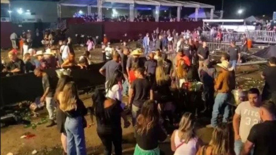 Confusão aconteceu durante um show sertanejo, em Piracicaba (SP)