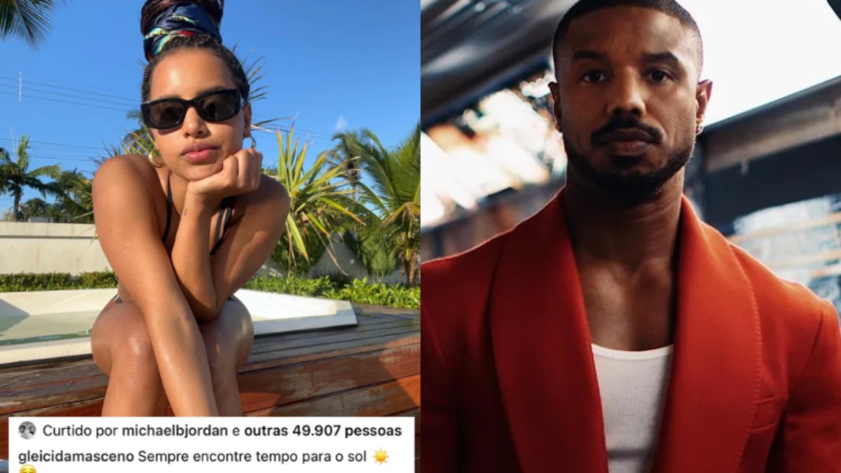 Michael B Jordan demonstra interesse em ex-BBB Gleice Damasceno