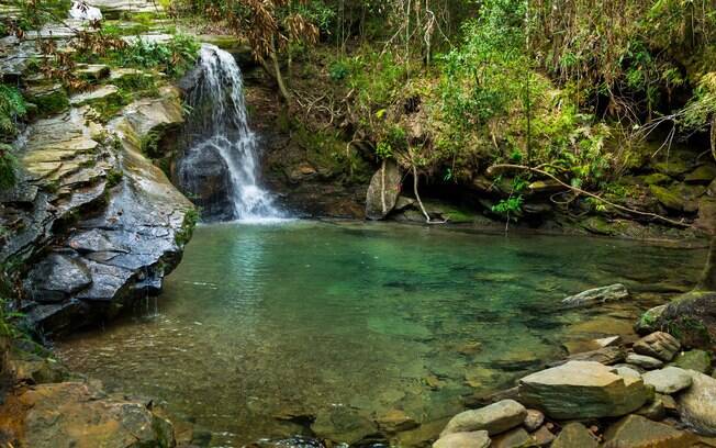 Cachoeira em Carrancas, Minas Gerais 