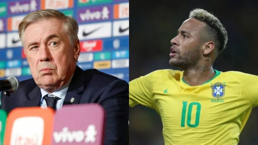 Ancelotti dá fora em jornalista após pergunta sobre Neymar