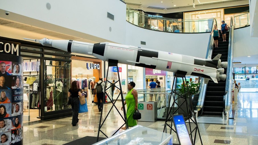 Exposição “Missão Centenário - 20 anos”, no Brasília Shopping, Brasília (DF).