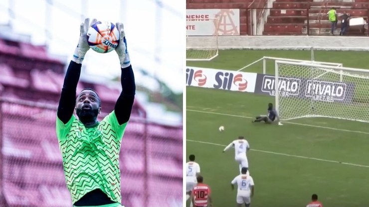 "Tem Puskas de goleiro?": Irmão de jogador do Fla faz milagres