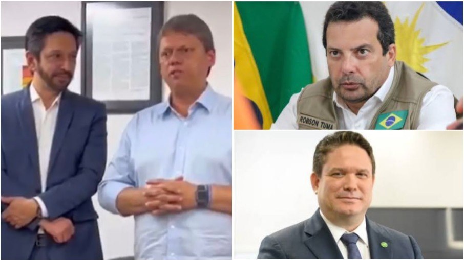 Arthur Lima e Robson Tuma, ambos ligados a Tarcísio de Freitas, podem compor chapa com Ricardo Nunes