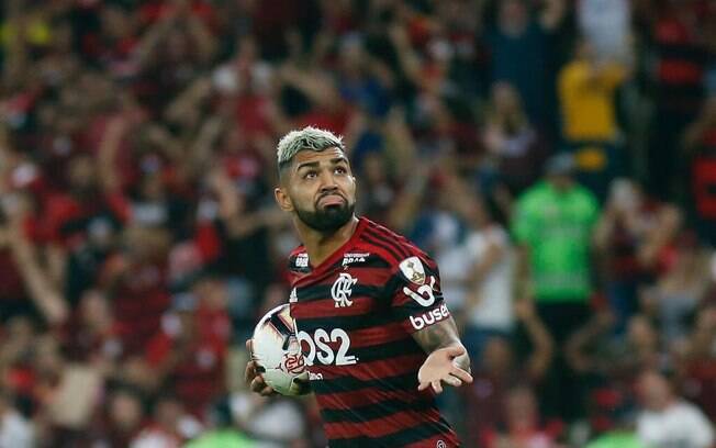 Gabigol fez dois para o Flamengo