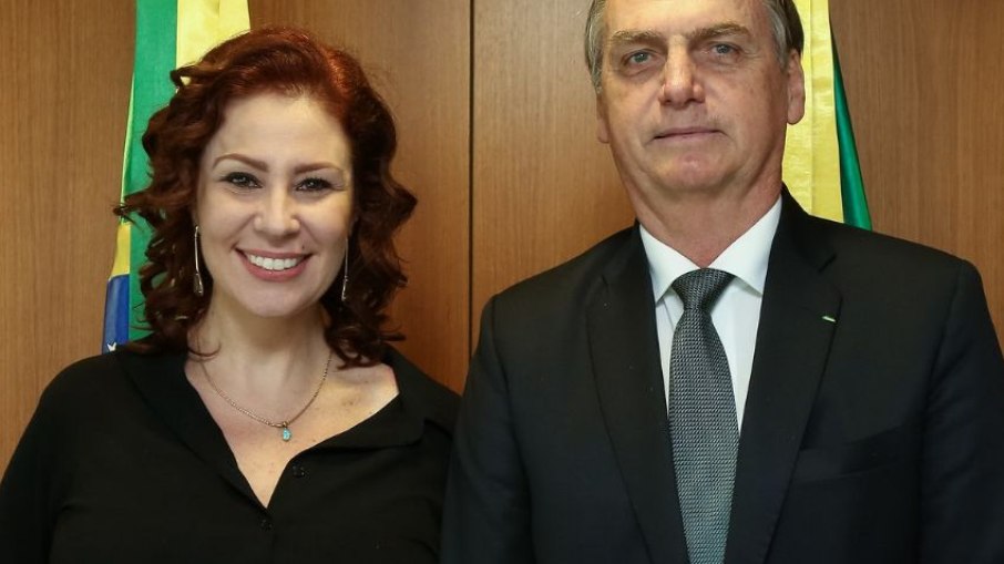 Carla Zambelli e Jair Bolsonaro eram muito próximos, mas se afastaram desde a última eleição