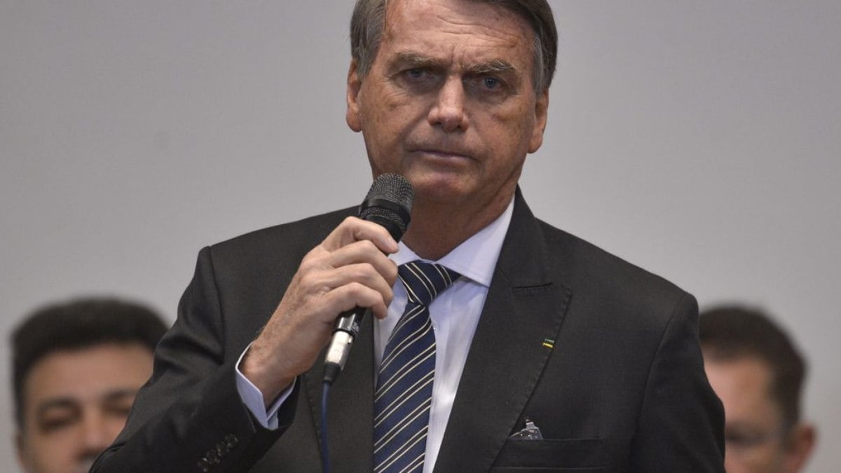 O ex-presidente Bolsonaro