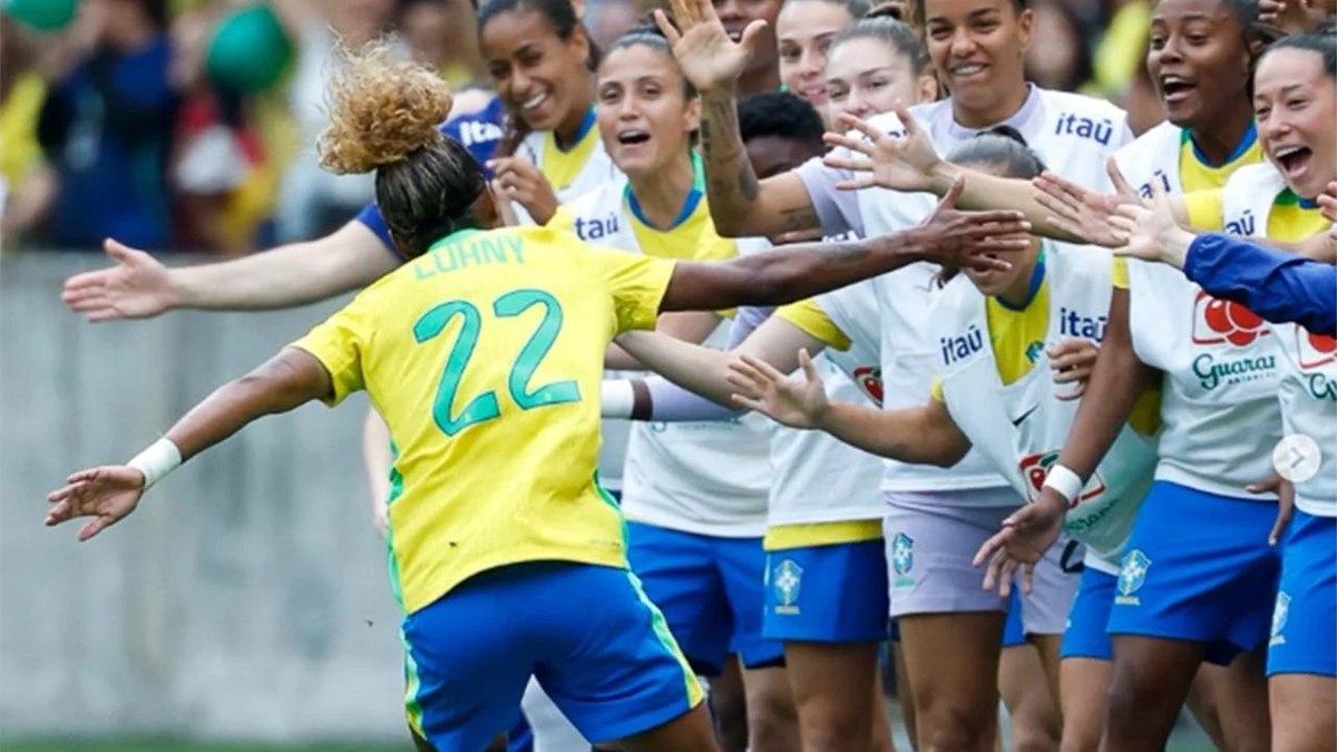 Seleção feminina vence Argentina por 3 a 1 em amistoso no Beira-Rio
