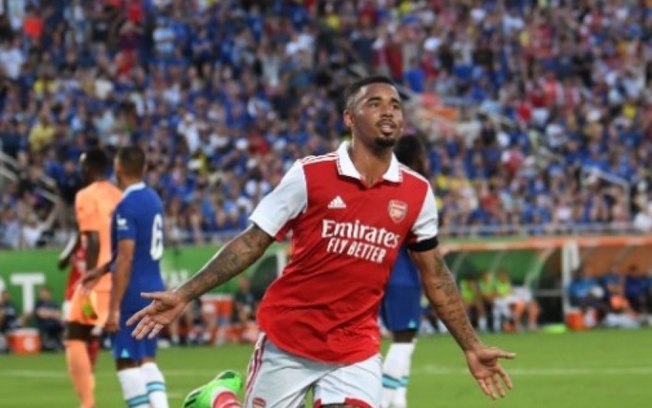 Gabriel Jesus marca, Arsenal goleia Chelsea e conquista a Florida Cup