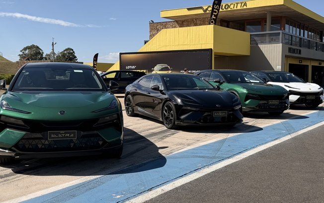 Lotus estreia no Brasil com carros de até 918 cv