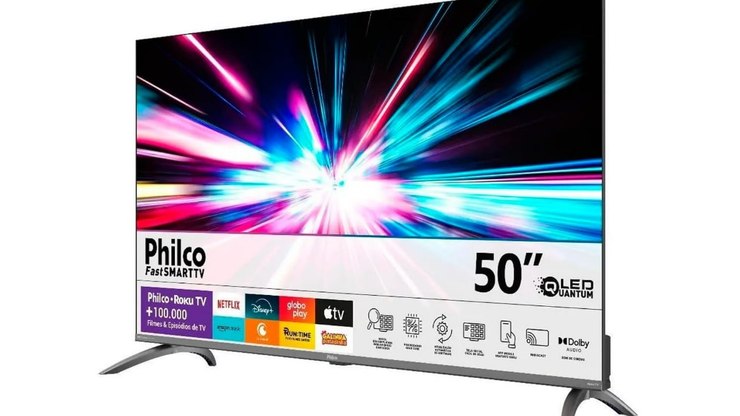 Oferta rara coloca smart TV de 50” no preço de 43”