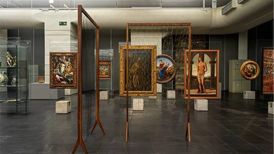 Obras que estão sendo expostas no MASP