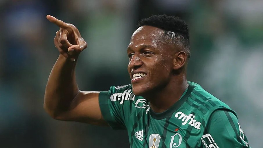 Yerry Mina, ex-jogador do Palmeiras Yerry Mina, ex-jogador do Palmeiras