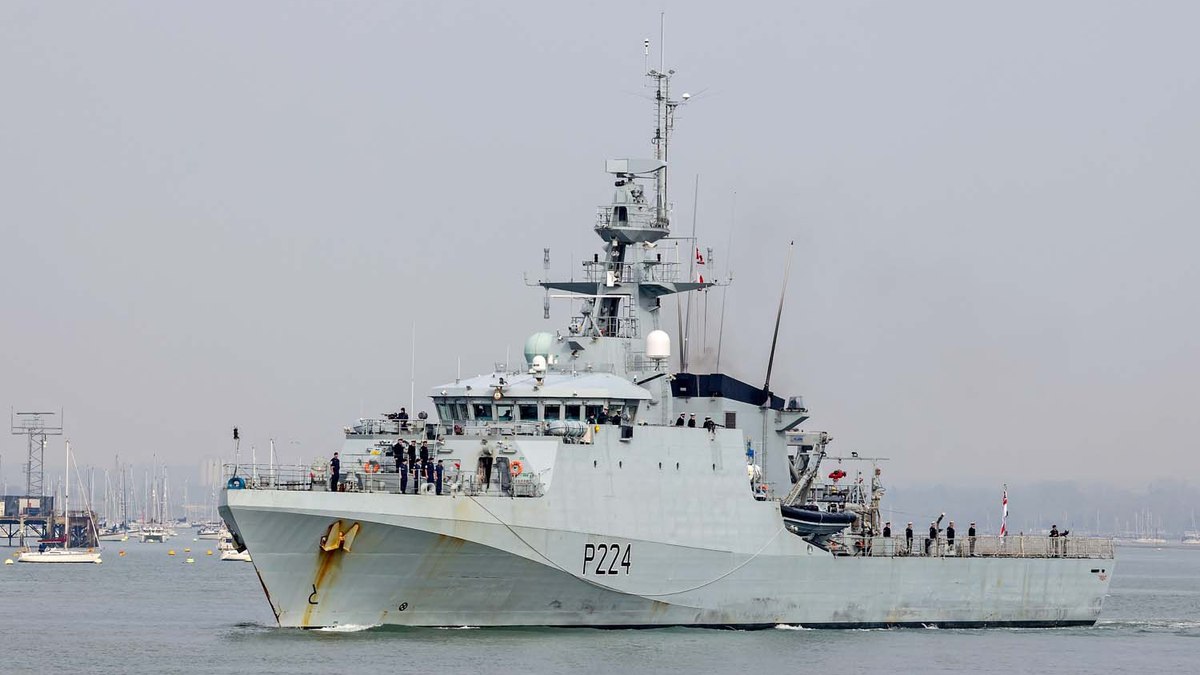 HMS Trent será o navio deslocado para a região da Guiana