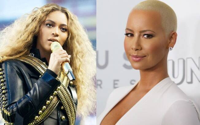 Amber Rose provoca Beyoncé assumindo ser amante de Jay-Z e a cantora, grávida de gêmeos, fica enfurecida