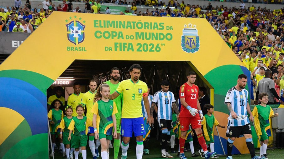 Brasil x Argentina: veja público e renda de jogo no Maracanã pelas