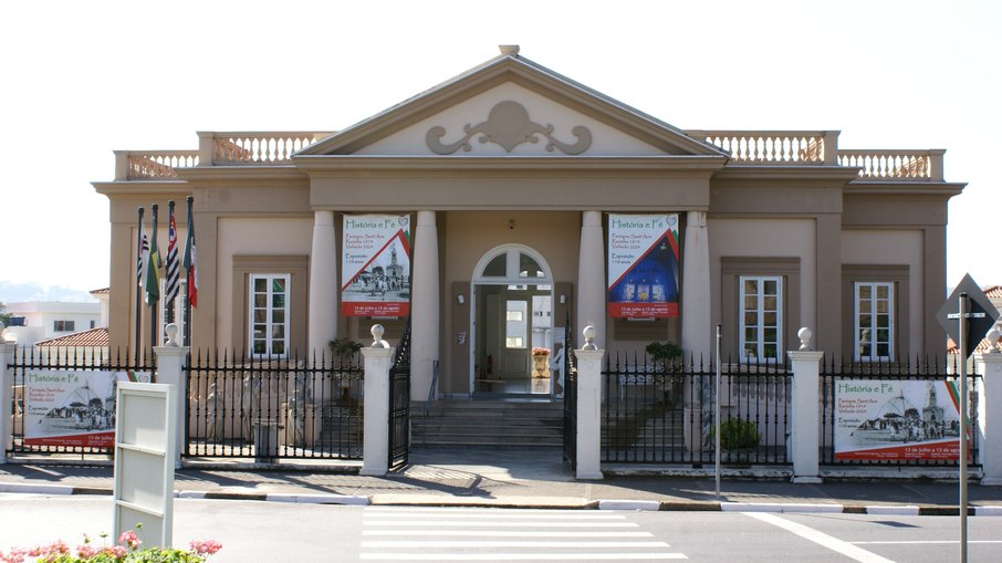 Memorial foi construído em homenagem aos imigrantes italianos e remete à região de Vêneto, na Itália