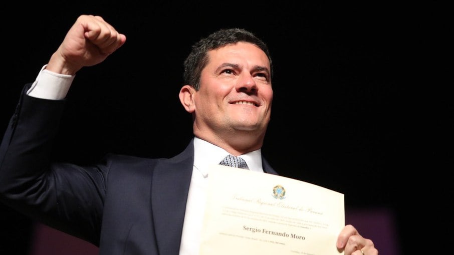 Sergio Moro foi diplomado senador pelo Paraná