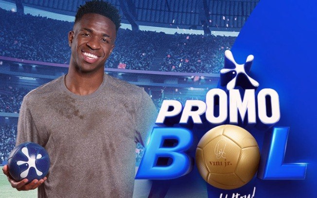 Omo traz de volta a Promobol, com Vinicius Jr. Omo traz de volta a Promobol, com Vinicius Jr.