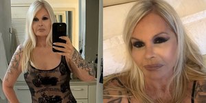 Com quase 70, Monique Evans exibe boa forma: "Até que estou bem"