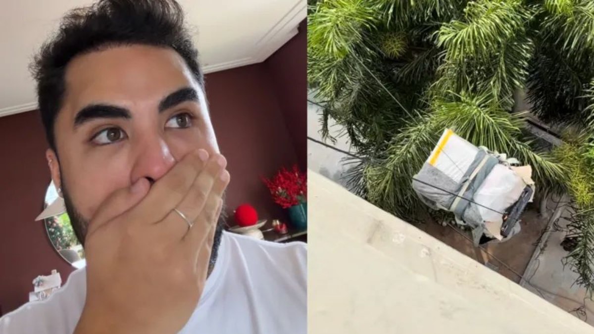 Lucas Guedez ficou surpreso com presente de Virginia