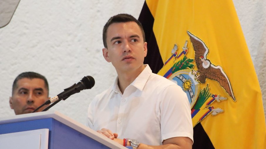 Daniel Noboa, presidente do Equador, decretou estado de exceção em todo o país