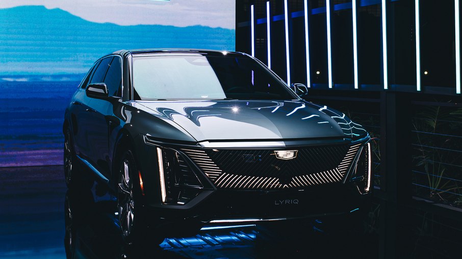 Cadillac Lyriq é um dos SUVs elétricos que marcarão a estreia da marca de luxo da GM no Brasil