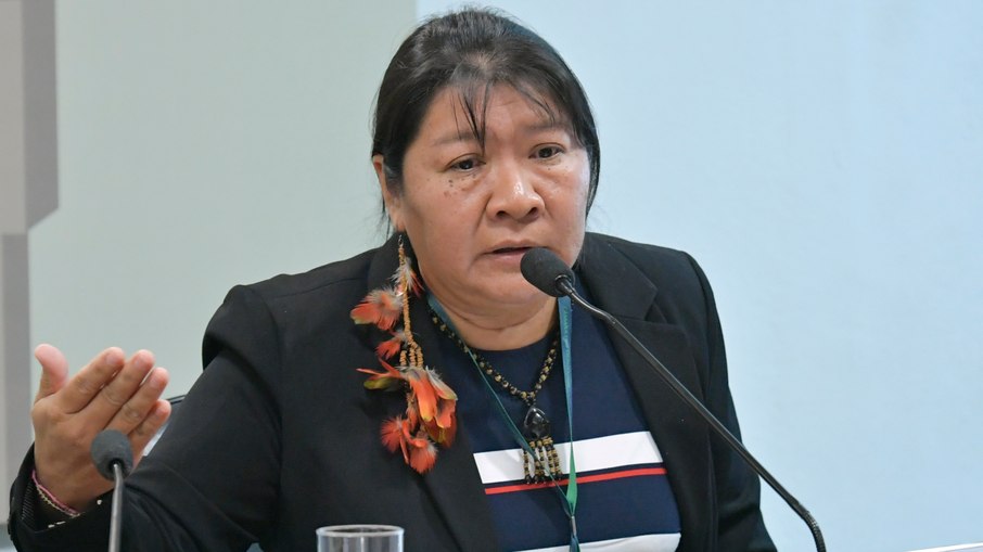 Joenia Wapichana, presidente da Fundação Nacional dos Povos Indígenas (Funai)