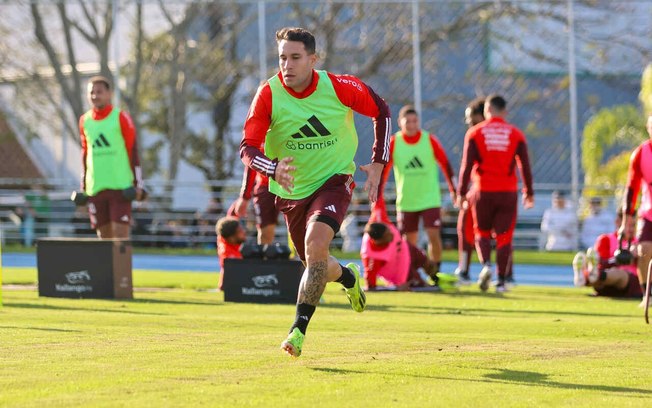 Grupo de jogadores do Internacional retornou aos treinos na última semana depois de longo período inativo