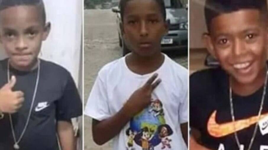 Lucas Matheus, Alexandre da Silva e Fernando Henrique  tinham 9, 11 e 12 anos na época em que sumiram